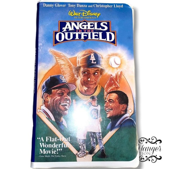 Disney's Angels In The Outfield (VHS, 1994, Clamshell) Danny Glover - Picture 1 of 3